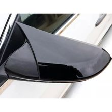 Omsa Sinyalsiz Piano Black ABS 2016-2020 Arası Hyundai Elantra Yarasa Ayna Kapağı