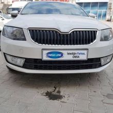Omsa Skoda Octavia 3 A7 2013-2016 2 Parça Krom Sis Farı Çerçevesi