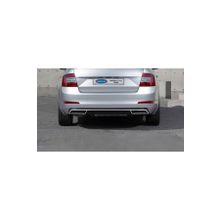 Omsa Skoda Octavia A7 Krom 2013-2019 Arası 3 Parça Egzoz Ucu Arka Difüzör