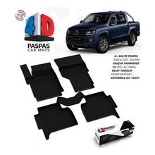 Omsa Vw Amarok 4D Siyah 2010 ve Sonrası Havuzlu Paspas