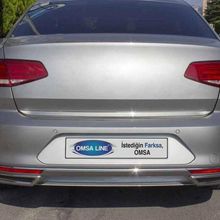 Omsa VW Passat B8 Krom Alt 2015-2019 Bagaj Çıtası