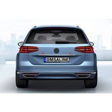 Omsa VW Passat B8 Variant Krom Plaka Üstü 2015 ve sonrası Bagaj Çıtası