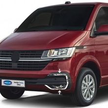 Omsa VW T6.1 Transporter 2020 ve Sonrası 4 Parça Krom Sis Far Kaşı