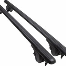 Omsa VW T6 Transporter Siyah Bold Bar 2 Parça 122-144 cm 2015 ve Sonrası Ara Atkı