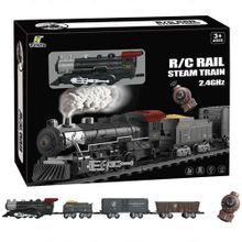 Omz Classic Steam Kumandalı 2,4 Ghz Pilli Tren Seti 30 Parça 1613G Kız Erkek Çocuk Oyuncak Eğitici Oyunc