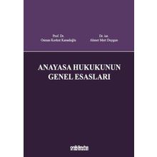 On İki Levha Yayıncılık - Anayasa Hukukunun Genel Esasları