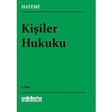 On İki Levha Yayıncılık - Kişiler Hukuku