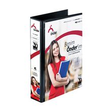Önder 2003-3 A4 3 cm 2 Halka Siyah Firma Klasörü