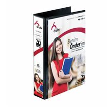 Önder 2012-3 A4 2 cm 4 Halka Siyah Firma Klasörü