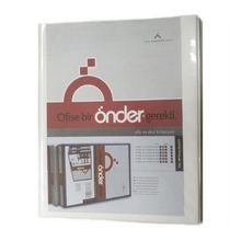 Önder 2013-3 A4 3 cm 4 Halka Siyah Firma Klasörü