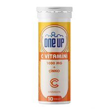 One Up C Vitamini 1000 mg Çinko 10 Efervesan Tablet