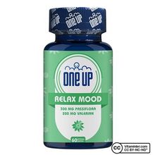 One Up Relax Mood Passiflora Valerian 60 Kapsül