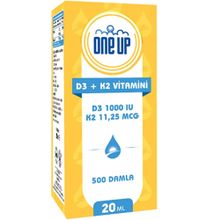 One Up Vitamin D3 K2 20 ml Damla