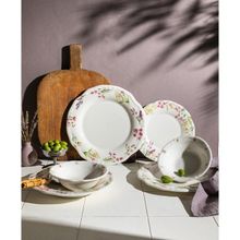 Onedekor Lavender Bloom Tifany 24 Parça 6 Kişilik Porselen Yemek Takımı