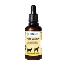 Onevet Multi Vitamin 50 ml Kedi ve Köpekler için Kemik Kas Güçlendirici Vitamin Takviyesi