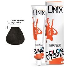 Onix (Morfose) Tüp Saç Boyası 60 ml 3 (koyu kahve)