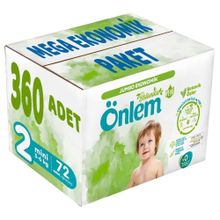 Önlem Botanika No:2 Mini 360 Adet Bebek Bezi