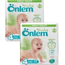 Önlem Botanika No:4 Maxi 144 Adet Bebek Bezi