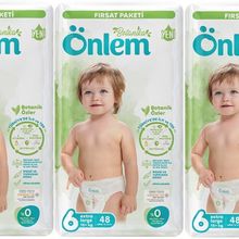 Önlem Botanika No:6 XLarge 144 Adet Bebek Bezi