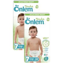 Önlem Botanika No:7 XXLarge 100 Adet Bebek Bezi