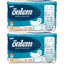 Önlem Yetişkin Orta Boy Medium 2x30 Adet Hasta Bezi