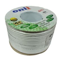 Onli RG6U6 96 Tel 100 mt Beyaz Anten Kablosu