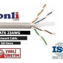Onli U-UTP 23 AWG CCA CU 500 mt Cat 6 Kablo