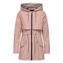 Only 15161241 Pembe Rose Smoke Onlrace Short Raincoat Otw Kadın Günlük Ceket