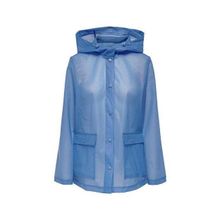 Only 15281928 Mavi Onlacacie Short Rain Jacket Otw Provence Kadın Günlük Yağmurluk
