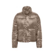 Only 15292628 Kahverengi Onlysky Short Puffer Cc Otw Kadın Günlük Mont