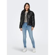 Only 15292628 Siyah Onlysky Short Puffer CC Otw Kadın Günlük Mont