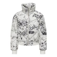 Only 15293753 Onlmia Short Aop Puffer Cc Otw Beyaz Kadın Mont