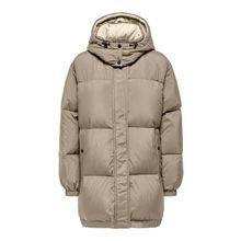 Only 15294690 Onlvilma Down Açık Kahverengi Jacket CC OTW Kadın Mont