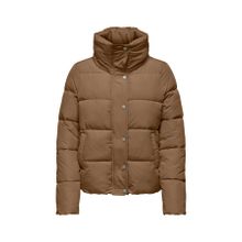 Only 15295424 Kahverengi Onlnewcool Puffer Kadın Günlük Mont