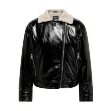 Only 15298636 Onlanita Bonded Biker OTW Siyah Kadın Mont