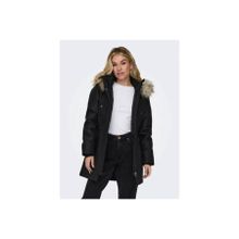 Only 15304625 Iris Fur Winter Lıfe Cc Otw Siyah Kadın Parka Mont