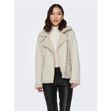 Only 15304775 Onlnewdiana Aviator Jacket CC OTW Krem Kadın Mont