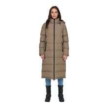 Only 15326655-WALNUT Onlpaula Premium Puffer Krem Kadın Mont
