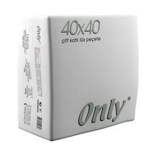Only 40x40 cm lux 100 Yaprak Peçete