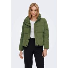 Only 65515196546 Cool Puffer Şişme Haki Kadın Mont