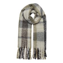 Only Onlwinie Check Scarf CC Siyah Kadın Atkı