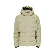Only & Sons 22019598 Onscayson Puffa Otw Açık Kahve Erkek Mont
