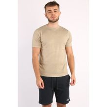 Only & Sons 22022928 Düz Yumuşak İplik Kumaş Krem Erkek T-shirt