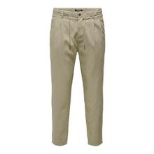 Only & Sons Onsleo Crop Linen Mix 0048 Pant Chinchilla Erkek Pantolon