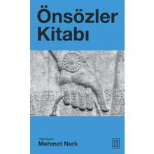 Önsözler Kitabı - Mehmet Narlı