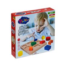 Onyıl Oyuncak ONY-389 Playwood Şekiller Ahşap Eğitici Bultak