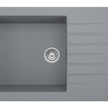 OPAL Um-45 Stone Grey Granit Eviye