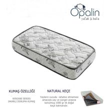Opalin Tuğralı Ortopedik 120x200 cm Yaylı Yatak
