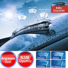 Opel Astra 2005-2009 GTC 550 mm 450 mm Silecek Takımı