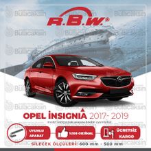 Opel İnsignia RBW 2017-2019 Muz Silecek Takımı